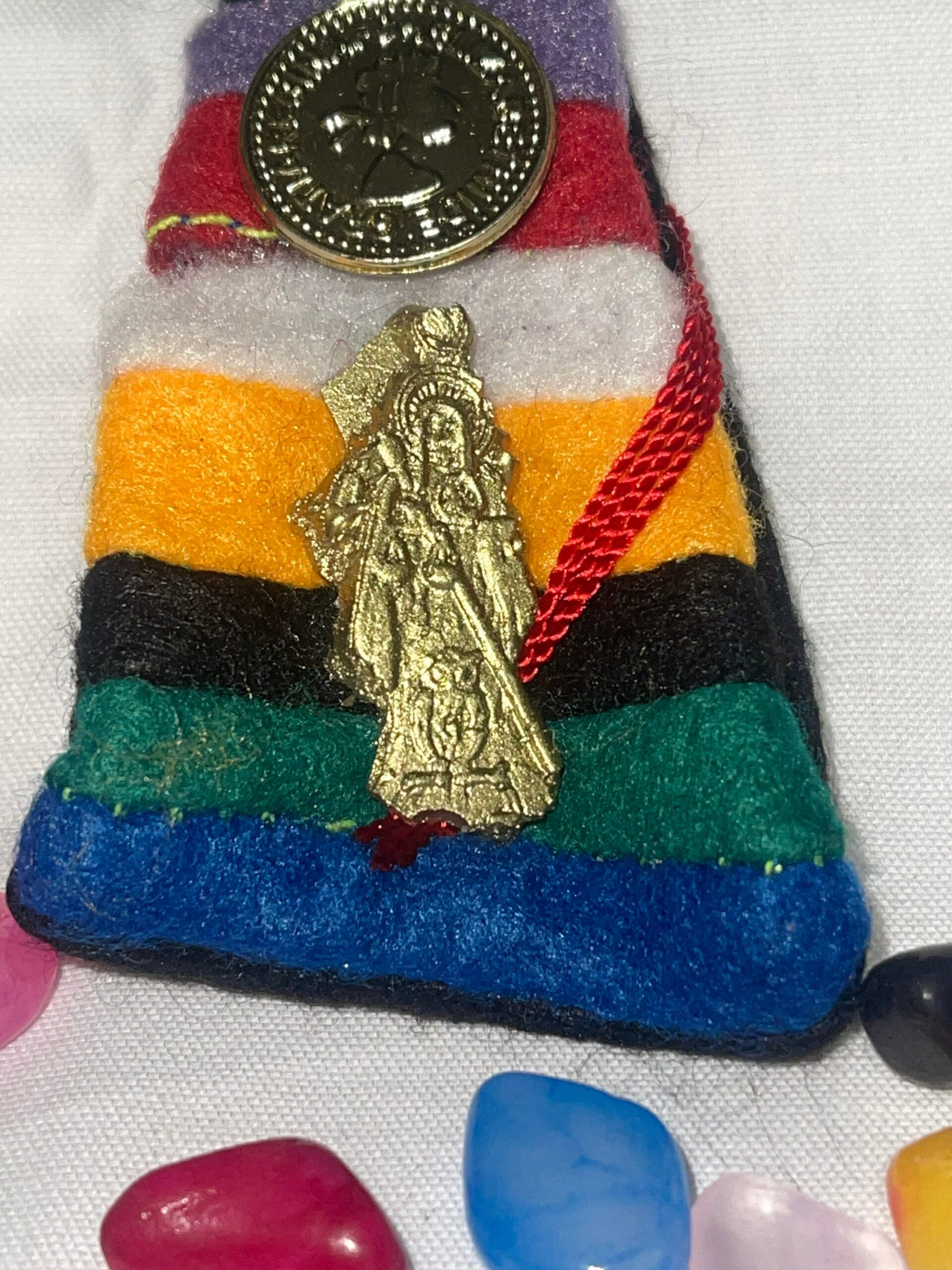 Sacred Santa Muerte Bag of Amulets - Protection and Blessings