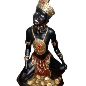 Powerful Chango Macho Sculpture: Impressive 13-Inch Statue with Intricate Details