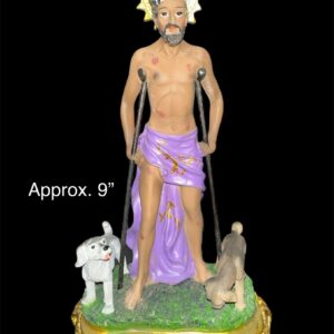 Divine 9 St. Lazaro Statue - Enhance Your Spiritual Practice with this Sacred Figurine