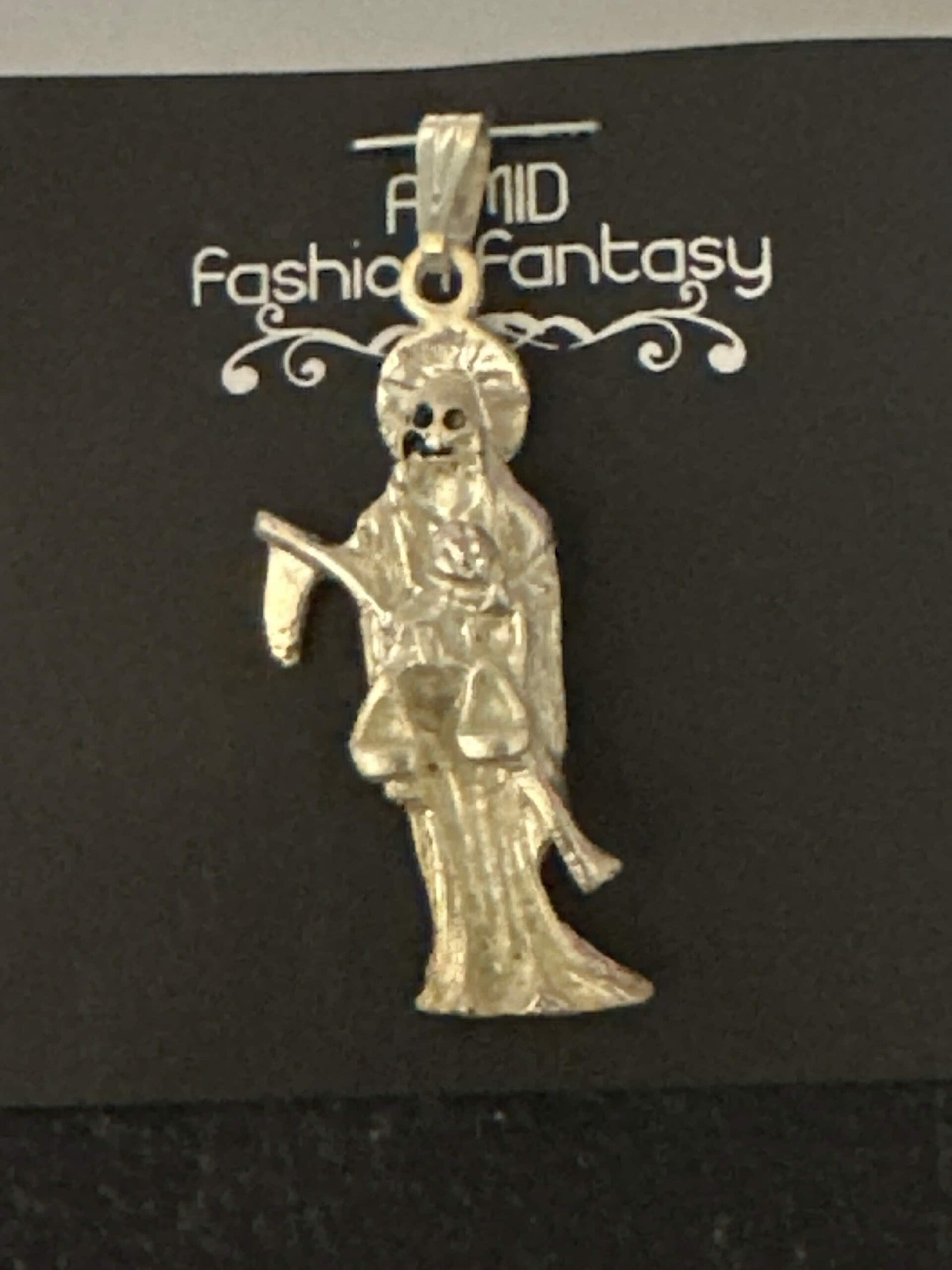 Collectible Santa Muerte Charms - Choose from a Variety of Vibrant 1 1/2 Stainless Steel Pendants - Image 10