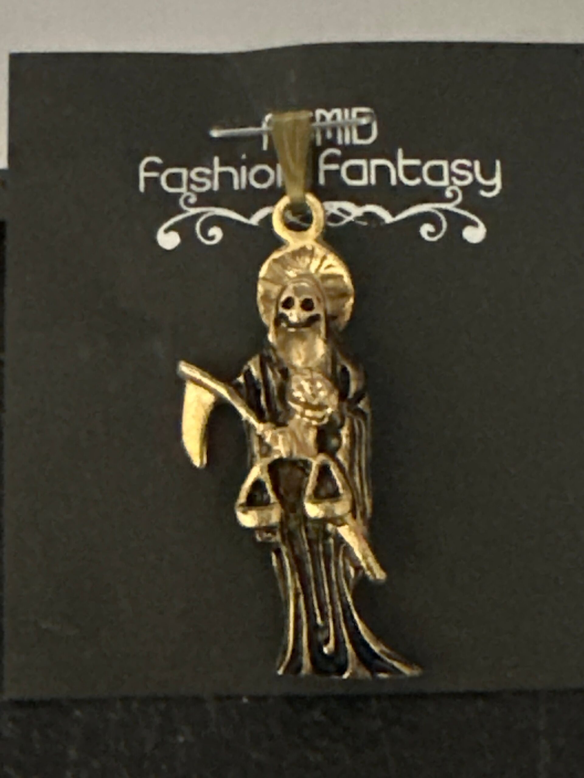 Collectible Santa Muerte Charms - Choose from a Variety of Vibrant 1 1/2 Stainless Steel Pendants - Image 12