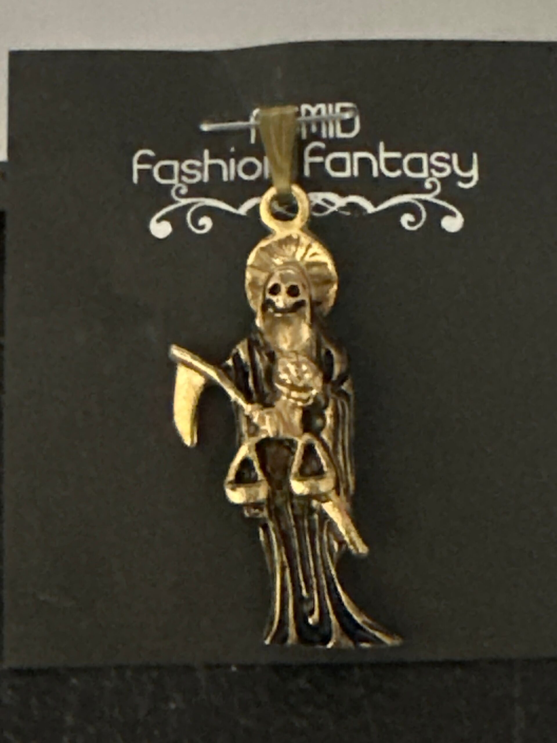 Collectible Santa Muerte Charms - Choose from a Variety of Vibrant 1 1/2 Stainless Steel Pendants - Image 6