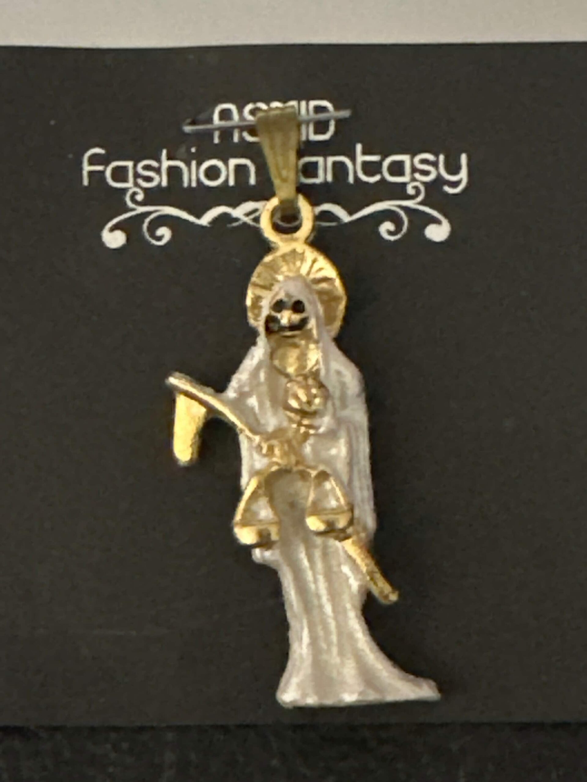Collectible Santa Muerte Charms - Choose from a Variety of Vibrant 1 1/2 Stainless Steel Pendants - Image 13