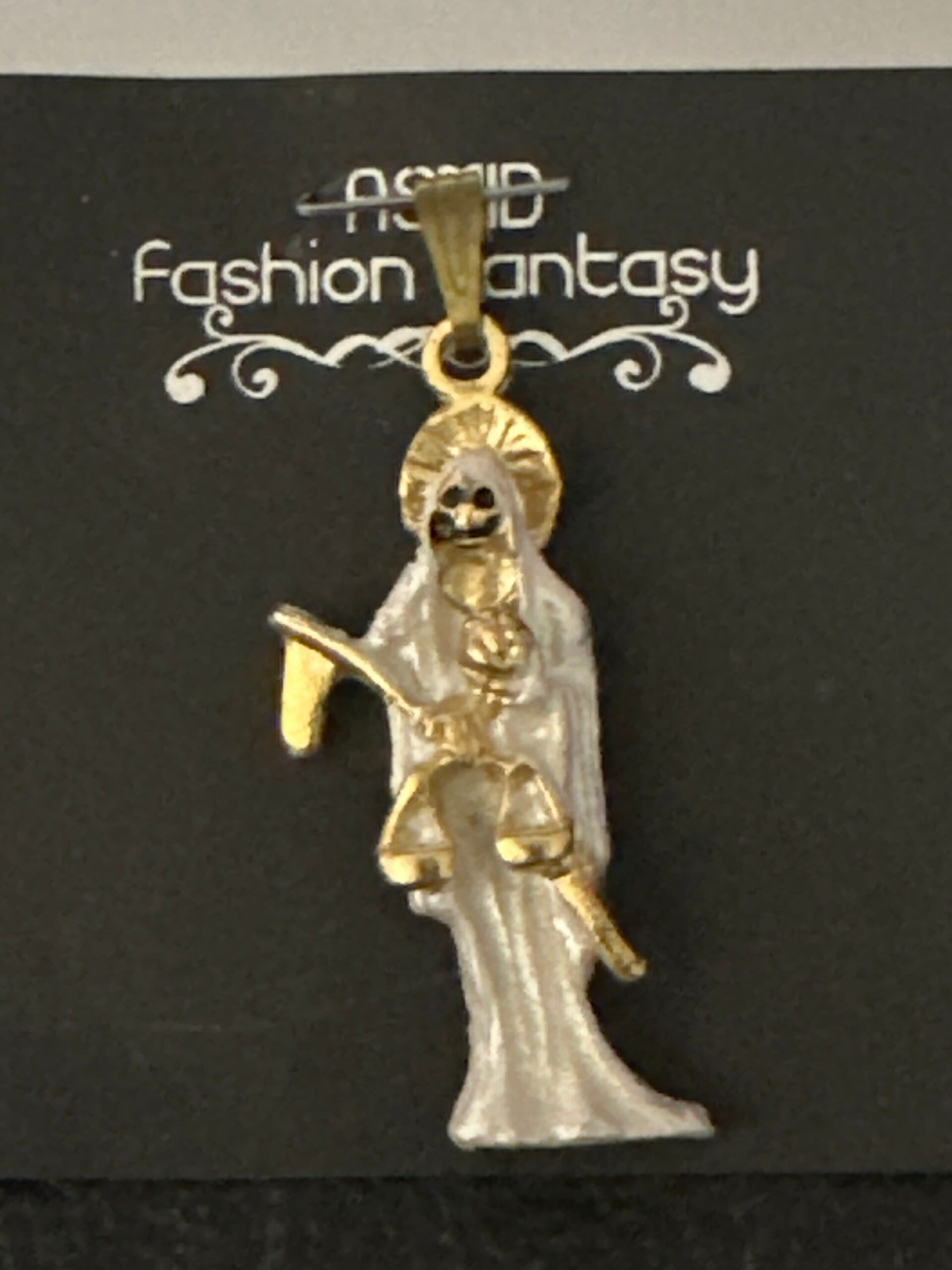Collectible Santa Muerte Charms - Choose from a Variety of Vibrant 1 1/2 Stainless Steel Pendants - Image 7