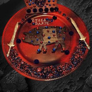 Erzulie Dantor Altar Plate