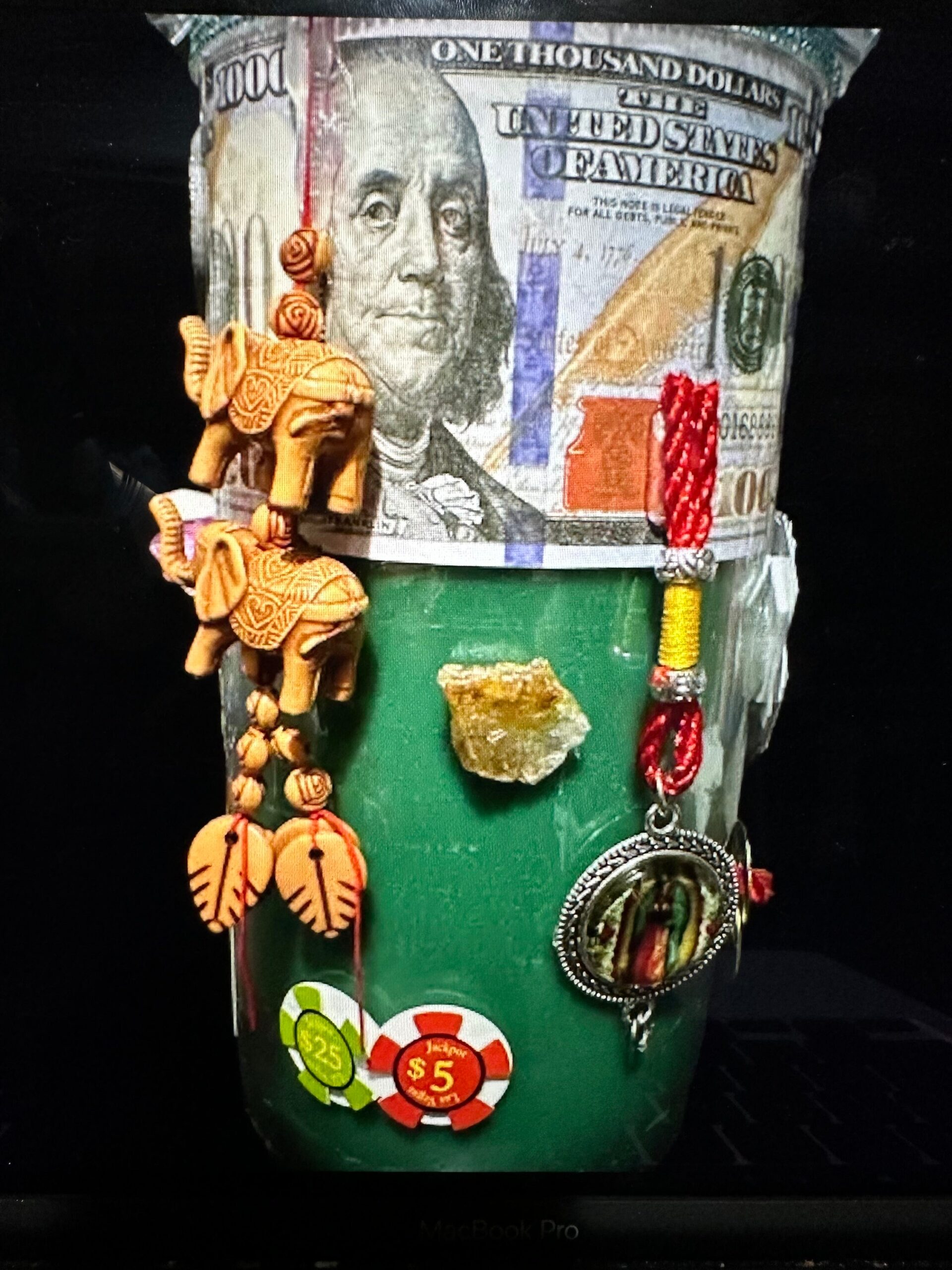 2025 New Year (12 month) Customized Manifestation Candle