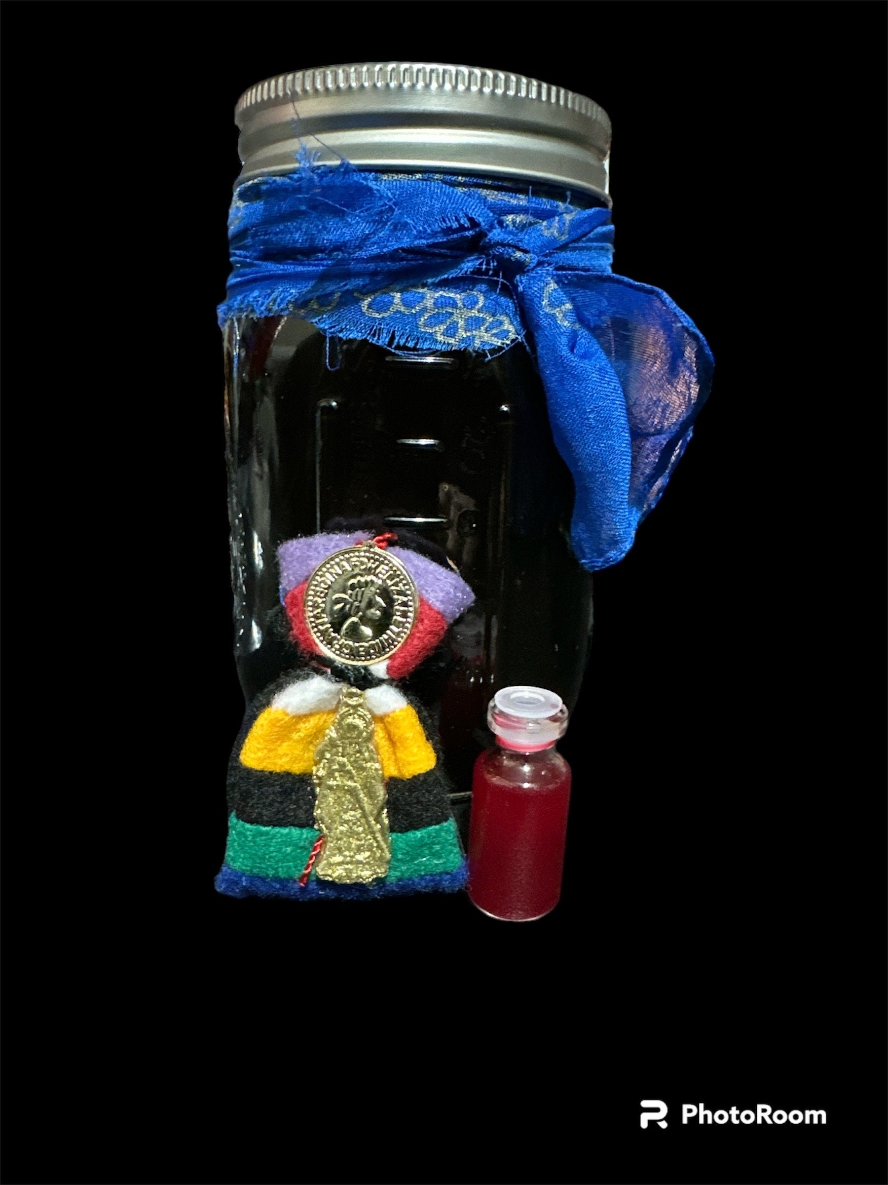 Sacred Santa Muerte Bag of Amulets - Protection and Blessings - Image 3