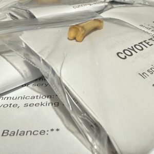 Coyote Toe Bone w/ Info & Instructions