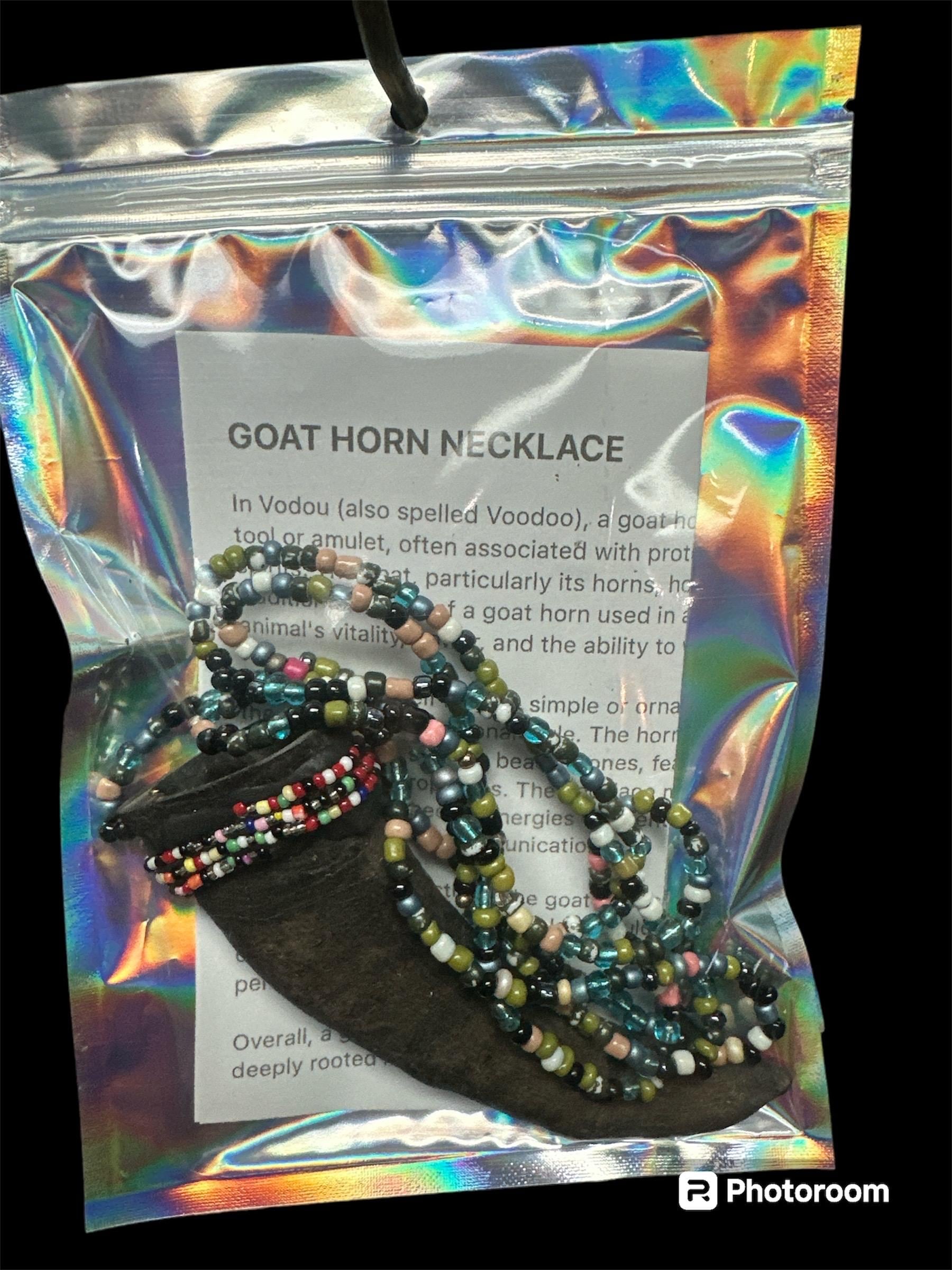 Goat Horn Protection Necklace