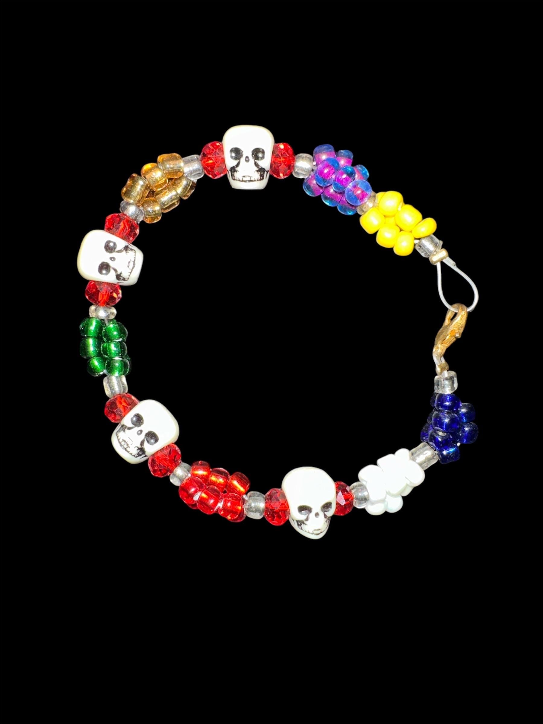 Santa Muerte Luck in All Areas Bracelet: Empowered with Oil and Prayer - Image 3