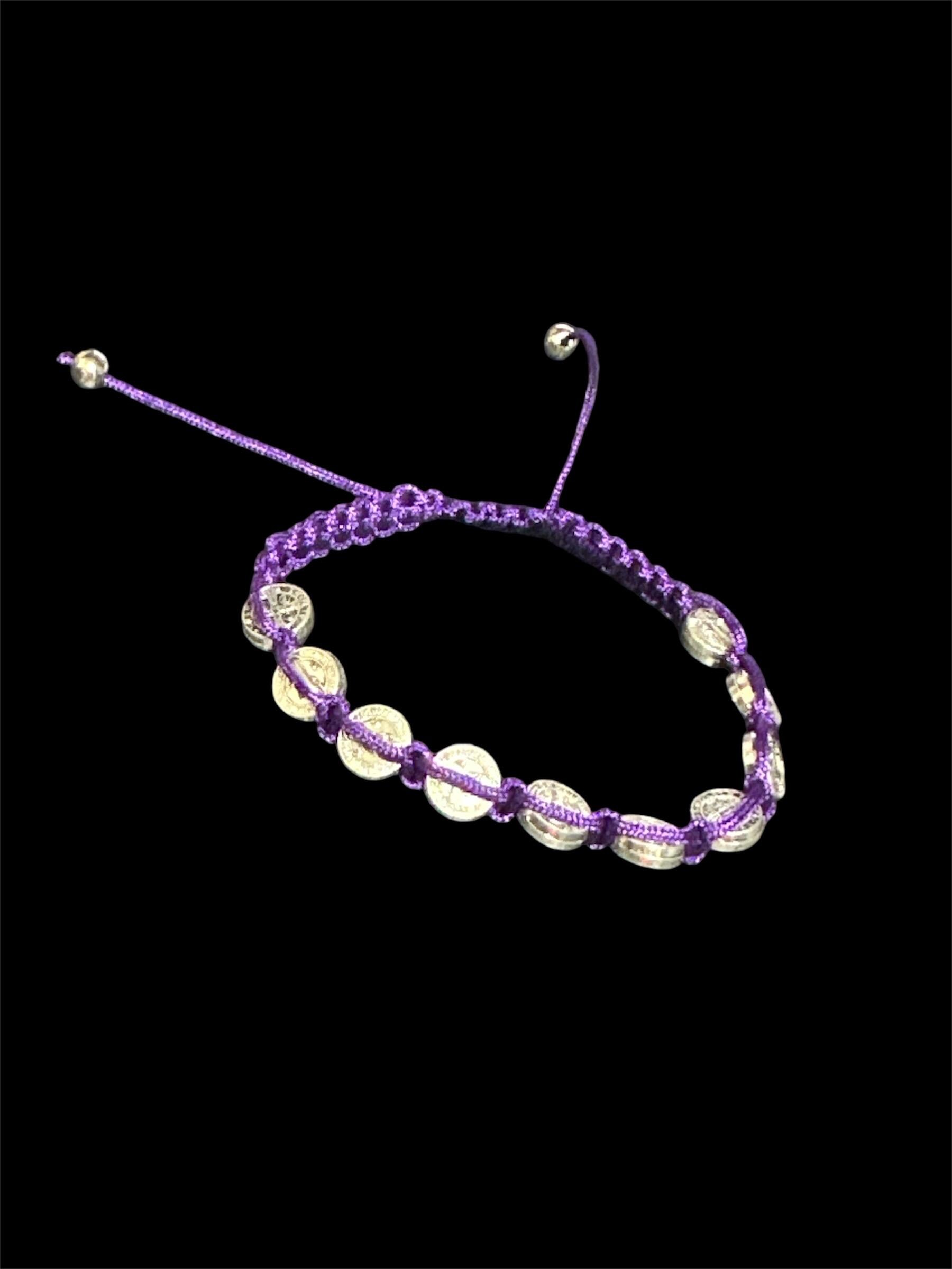 St. Benedict Medal Bracelet w/ Holy Water and Blessed Oil - Image 2