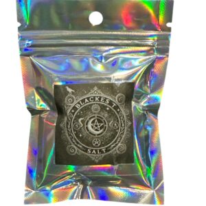 Blackest Ritual Salt by Mrs. Judie