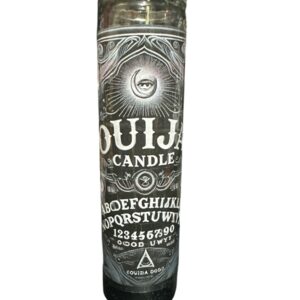 Spiritual Connection and Protection: Ouija Candle for Communicating with Good Spirits and Banishing Bad Energy