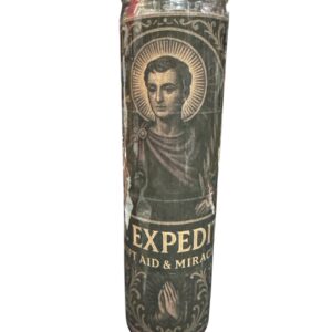 Powerful 7 Day San Expedito Candle: Conquer Obstacles, Win Luck, and Solve Problems!