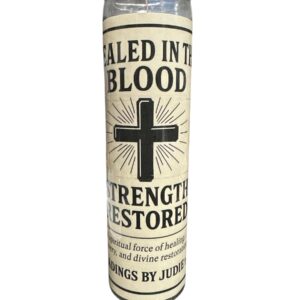 Healed in The Blood Strength Restored Candle
