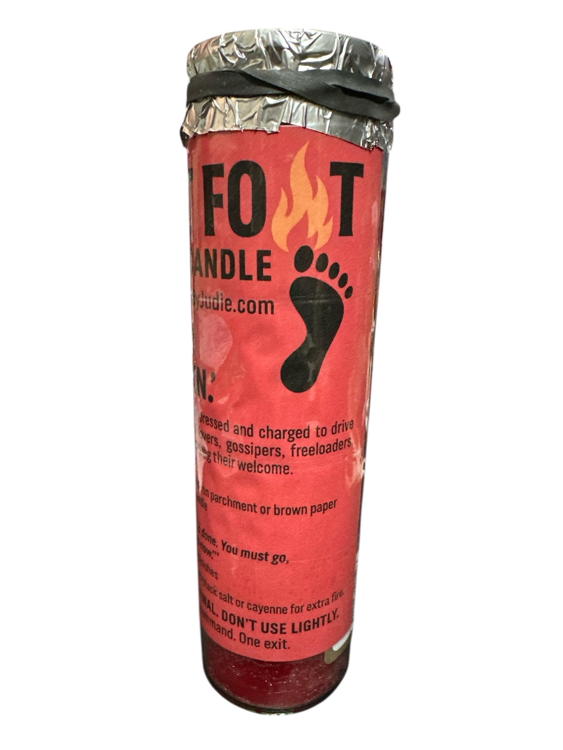 Hot Foot Hex Candle