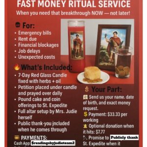 Saint Expedite Fast Money Ritual