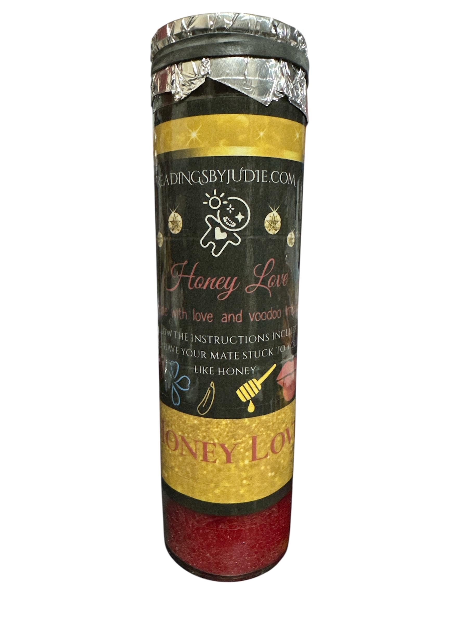 Honey Love Candle: Ignite Passion and Keep your Lover Stuck to You