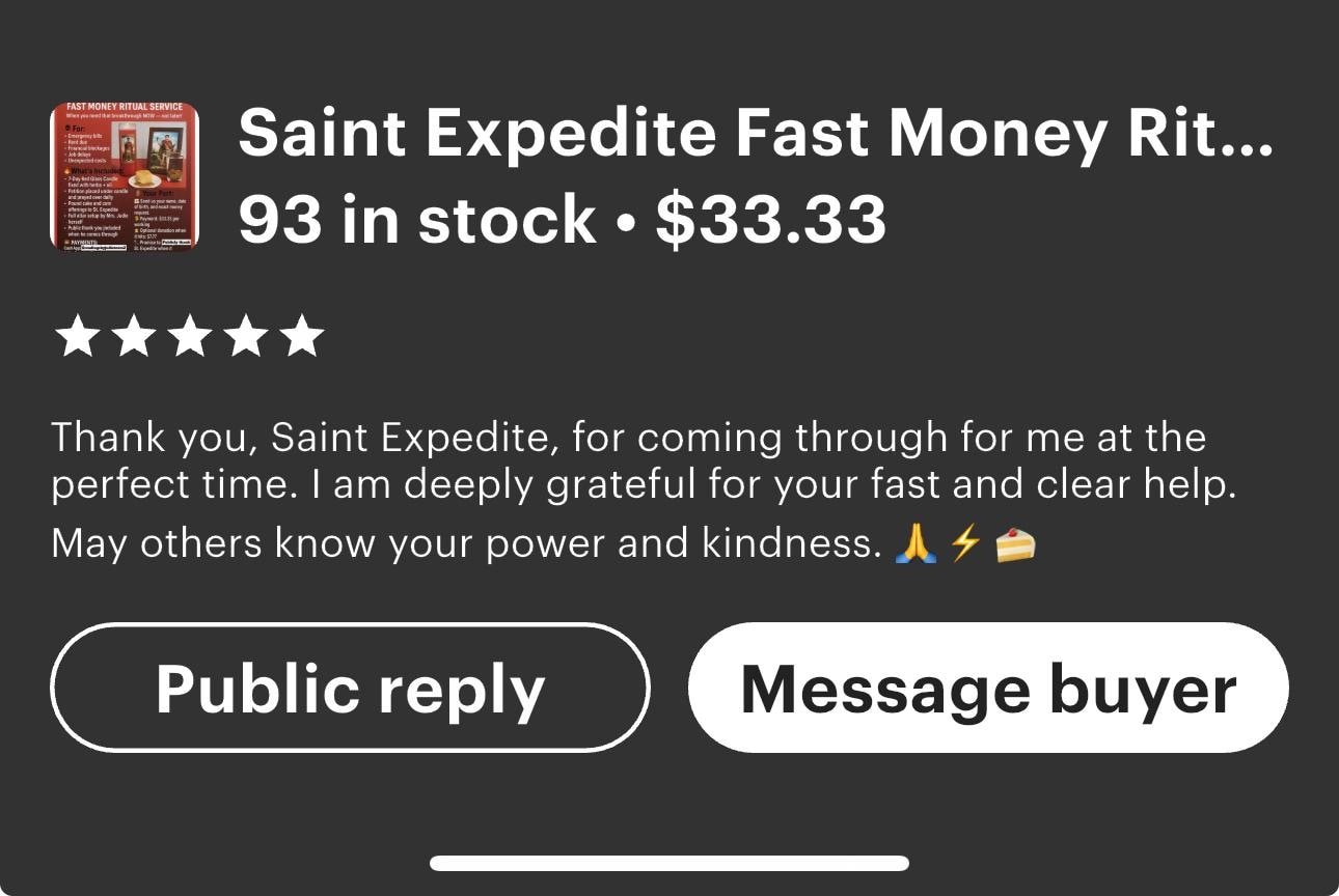 Saint Expedite Fast Money Ritual - Image 2