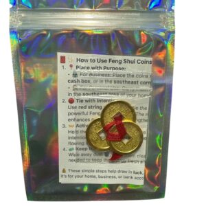 3 Feng Shui Coins for Abundance, Luck & Protection
