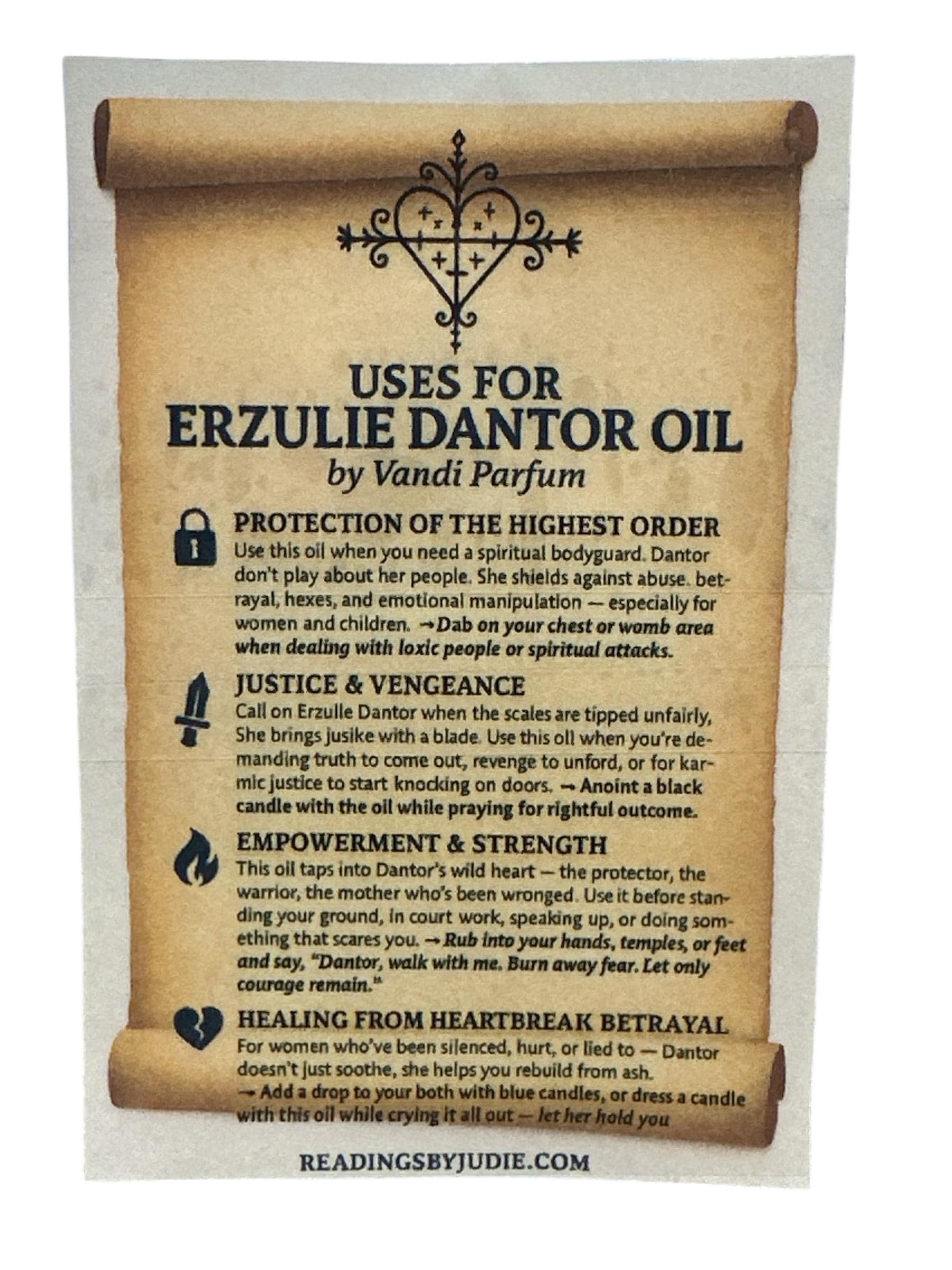 Erzulie Dantor Oil - Image 3